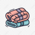 two-towels-in-different-colors-that-are-folded-together-vector_646554_wh860 two-towels-in-different-colors-that-are-folded-together-vector_646554_wh860